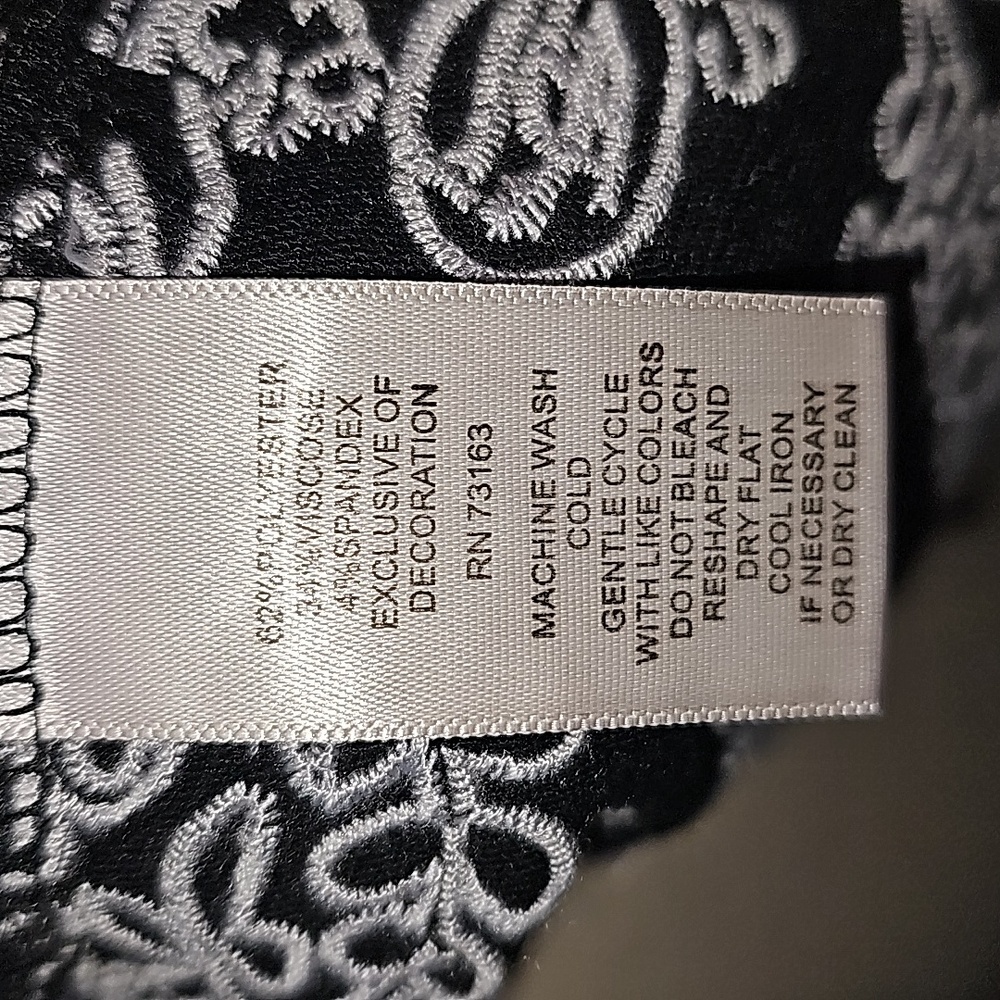 Cupio long sleeved open sweater black & white soft & Comfy NWT - Picture 9 of 13